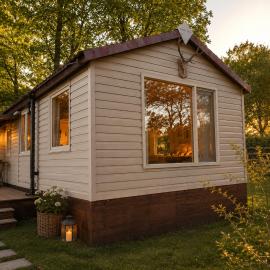 Chalet in de Ardennen Comfort & Stilte The Wood，位于安蓓的酒店