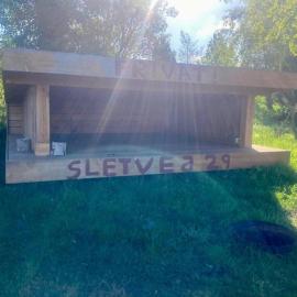 XXL Luksus Shelter - ved smuk natur og den flotteste solnedgang，位于Tranbjerg的酒店