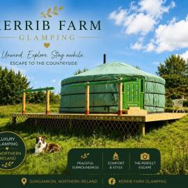 Kerrib Farm，位于波默罗伊的酒店