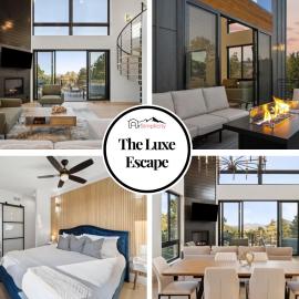 Modern Escape with Hot Tub and Scenic Views，位于Bailey的酒店