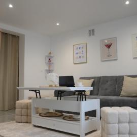 Appart cosy à 1 min de la mer, accès facile，位于梅尔·莱斯·拜恩斯的酒店
