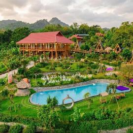 Mây farmstay，位于Ðà Bắc的酒店