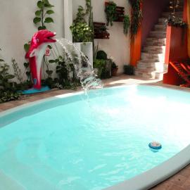 Apartamento com garagem e piscina no buritizal，位于马卡帕的酒店