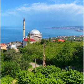 Denizin ve doğanın birleştiği yerde mükemmel bir tatil için mükemmel bir villa 9 yataklı- 4 yatak odalı-3 banyolu-4 klimalı，位于阿克恰阿巴德的酒店