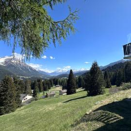Chalet Vallese Valbella Lenzerheide, great view