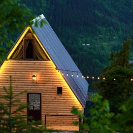 Shavsheti view Cottage，位于Didachara的酒店