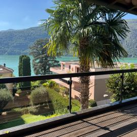 Morcote Limone Suite mit traumhafter Seesicht，位于莫尔科泰的酒店