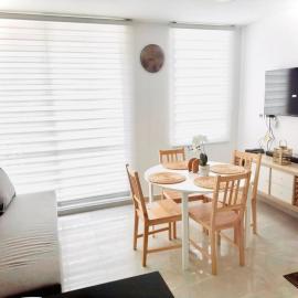 Apartamento central Moderno de lujo y con piscina，位于比亚维森西奥的酒店