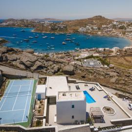 Mykonos Villa Sympatico, Private Pool & Sea Vistas，位于萨鲁的酒店