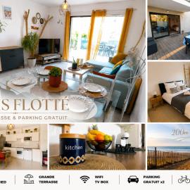 Ô Bois Flotté - Océan, Terrasse & Parking gratuit - C' LA VIEconciergeire，位于拉本讷的酒店