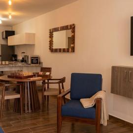 Depa Planta Baja Alberca Playa Altata 6 Personas，位于Navolato的酒店