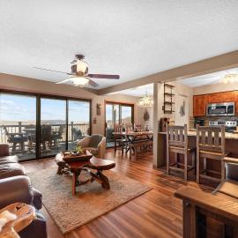 Rustic-Luxe Lakeview Condo near Silver Dollar City，位于布兰森的酒店