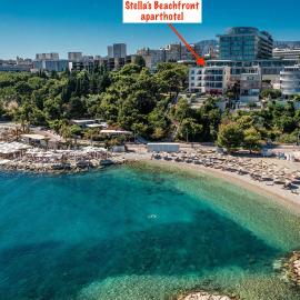 STELLA'S BEACHFRONT - Aparthotel - FREE PARKING，位于斯普利特的酒店