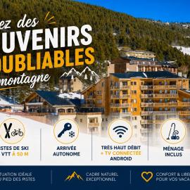 Appartement aux pieds des pistes，位于安格勒的酒店