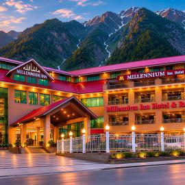 Millennium Inn Hotel Naran，位于纳兰恩的酒店