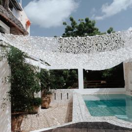 Wimbi House Luxury in Shela with Rooftop Pool，位于Shela的酒店