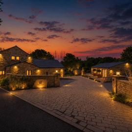 Brook Bottom Farm luxury apartments and Farmhouse，位于拉姆斯博滕的酒店