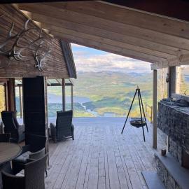 Exclusive Cabin - Lake Views - Sauna - EV Charger，位于沃斯的酒店