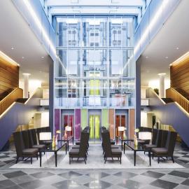 MÖVENPICK Hotel Stuttgart Airport，位于莱因费尔登-埃希特尔丁根的酒店