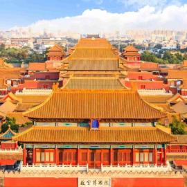 Happy Dragon Saga Hotel with terrace -- Free wifi with fluent English speaking Tourist ticket service Near Tian ' AnMen Forbidden City