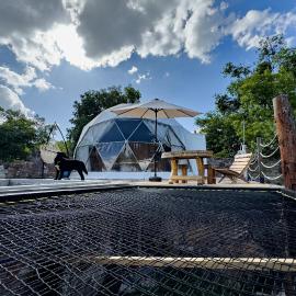 Xhere Glamping By GEstores，位于Amealco的酒店