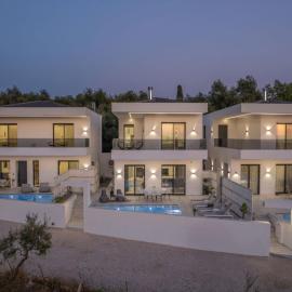 Zandore Villas Perdika private Luxury Villas Epirus Villas，位于Perdika的酒店