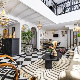 Riad Kamil 4Suites - Private Pool - Rooftop Lounge，位于马拉喀什的酒店