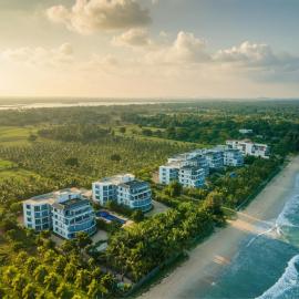 Oceanfront Condos Nilaveli by ICC，位于尼拉瓦利的酒店