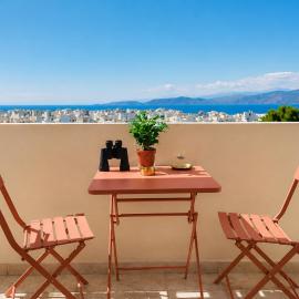 Canvas Nest Corinth- Sea & City View，位于科林斯的酒店