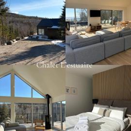 Chalet L'Estuaire, River View, Spa