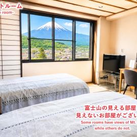 Fujisansuikan Kawaguchiko 富士山水館，位于富士河口湖的酒店