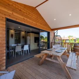Chalet Le Vatékia avec Spa privé，位于Corcieux的酒店
