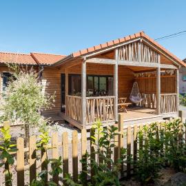 Chalet Le Jutékia avec Spa privé，位于Corcieux的酒店