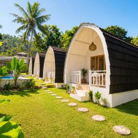 Kelapa Lodge - Lombok -，位于圣吉吉的酒店
