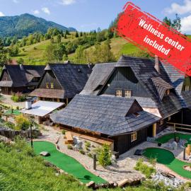 Wellness rezort Jánošíkov dvor，位于扎兹里瓦的酒店