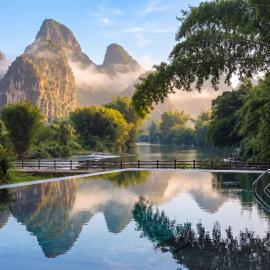 L'Eau Vive de Qixi Meidi - Riverfront Infinity Pool & Log Cabin Cafe - Outdoor Cooking Class - Complimentary Shuttle within 8 Kilometers