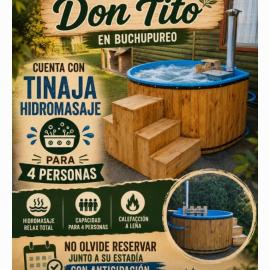 Cabaña Don Tito en Buchupureo II，位于布丘普雷奥的酒店