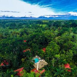 La Palapa Ecolodge，位于Portalón的酒店