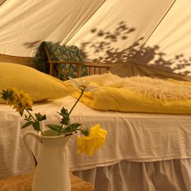Glamping på stor og fredelig landejendom i Sydfyn，位于Grønderup的酒店