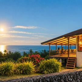 Seaview Moonrise Café,位于阿尔科伊的酒店