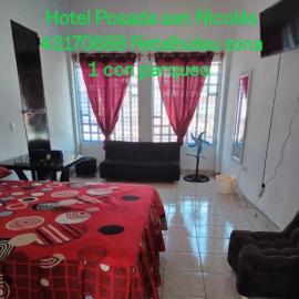 Hotel y Posada villas de San Nicolás,位于雷塔卢莱乌的酒店