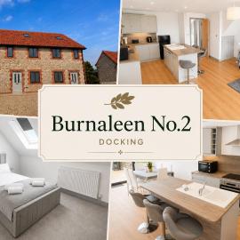 No2 Burnaleen Cottage - 3BR, Scenic Edge, Patio, Parking, Sleeps 6，位于Docking的酒店