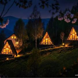 A-frame Muchia Scortii，位于西蒙的酒店