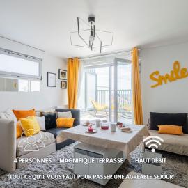 La Perle De Bezons - 4 personnes - Magnifique Terrasse - Belle vue sur la Defense et La Tour Eiffel，位于贝宗的酒店
