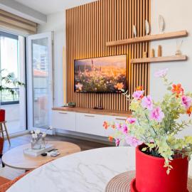merkezde 2 odalı minimalist ev，位于Çiftlik的酒店
