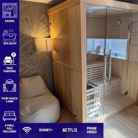 Gîte Emeraude - SAUNA-BALNEO - Pairi Daiza 8min，位于布吕热莱特的酒店