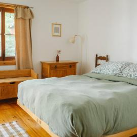 Le Triangle de l'île - Chambre La Jardin，位于Saint-Laurent-de-l'ile d'Orleans的酒店