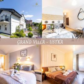 GRAND VILLA USTKA- POKOJE z BALKONAMI I TARASAMI, PARKING W CENIE !，位于乌斯特卡的酒店