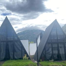 Tungurahua Eco Lodge INN BAÑOS，位于Quillullaco的酒店