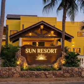 Sun resort & villa beach，位于Tiến Thành的酒店